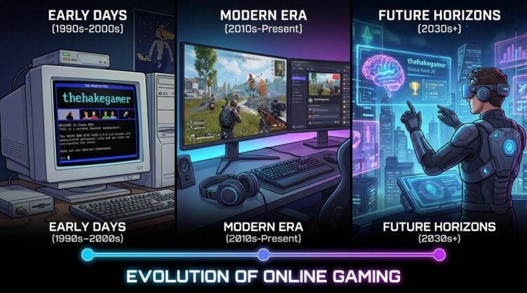 how online gaming has evolved thehakegamer